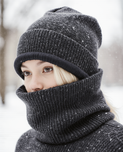 Satin-Lined Hair-Protecting Beanie