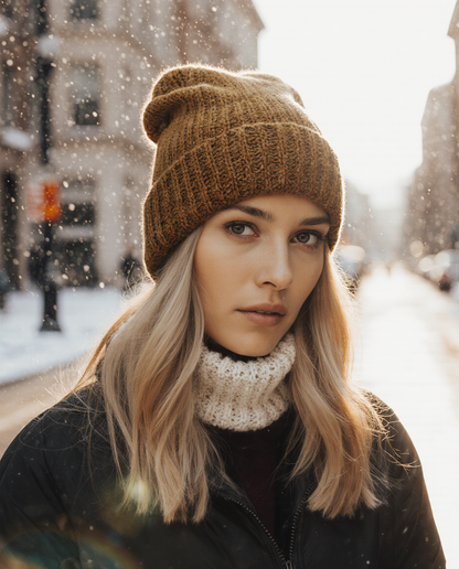Satin-Lined Hair-Protecting Beanie