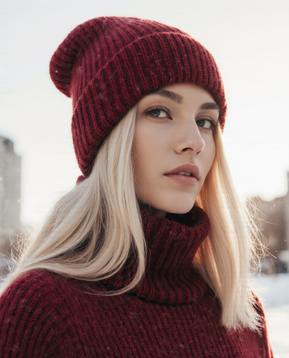 Satin-Lined Hair-Protecting Beanie