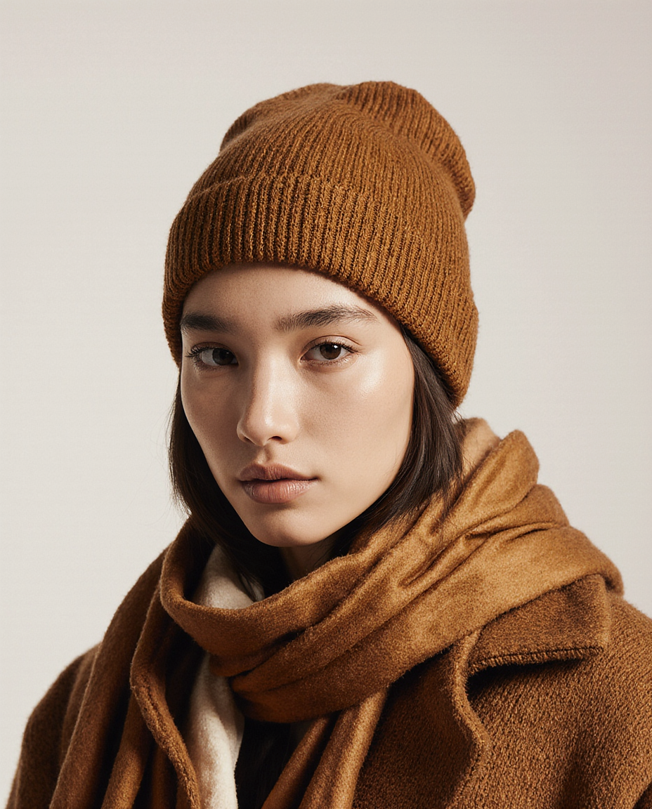 Satin-Lined Hair-Protecting Beanie